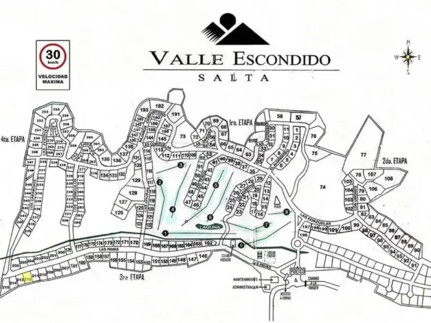 TERRENO EN VENTA B° PRIVADO VALLE ESCONDIDO